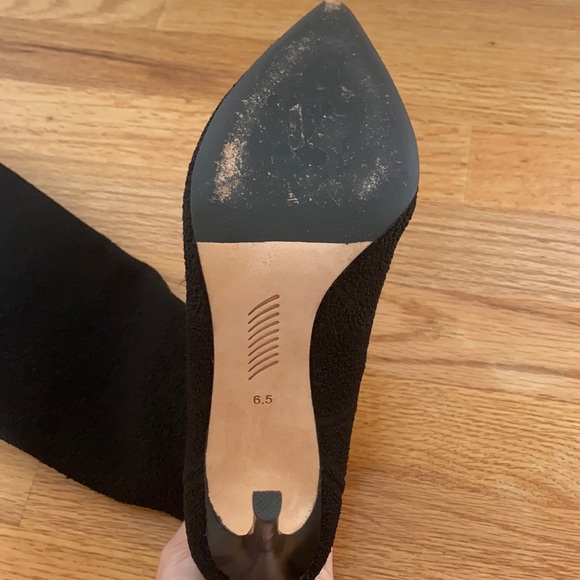 Knee High Black Boots - Picture 5 of 8